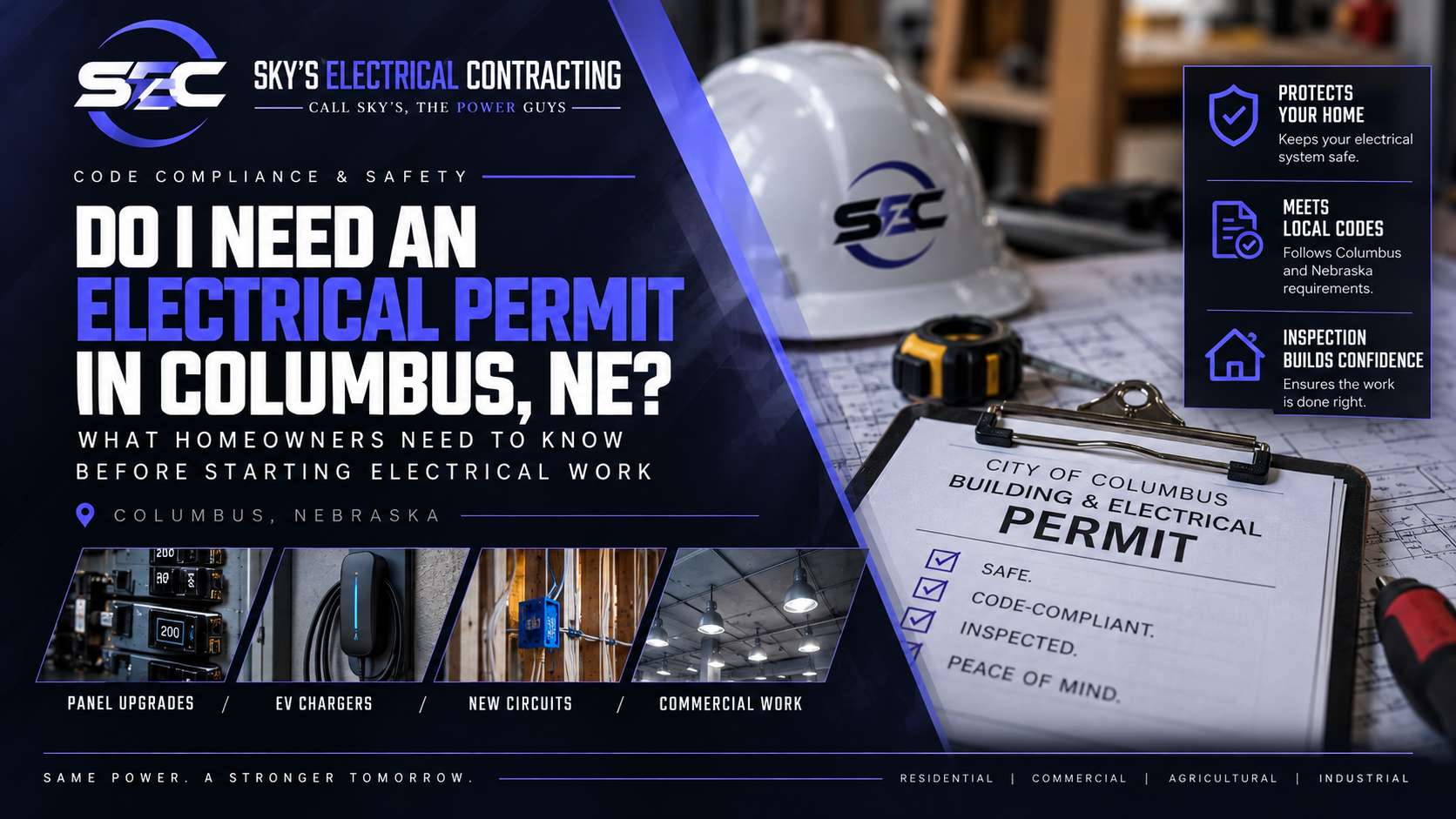 Do You Need an Electrical Permit in Columbus, Nebraska? What Homeowners Should Know